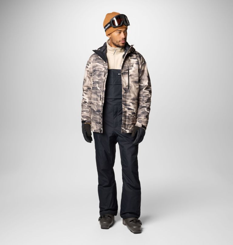Men's Iceventure II Bib, Color: Black, image 3