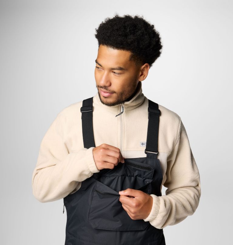 Men's Iceventure II Bib, Color: Black, image 5