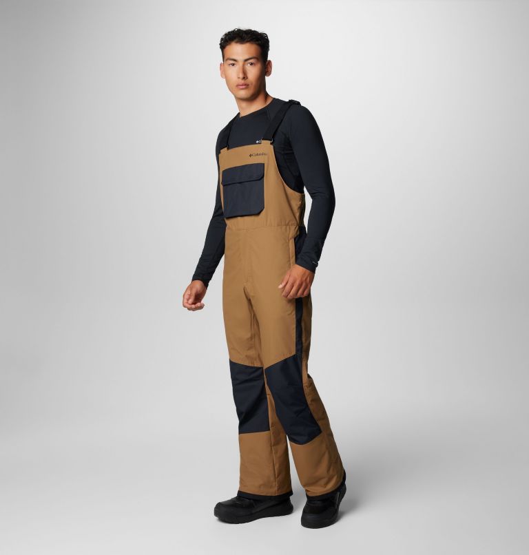 Men's Iceventure II Bib, Color: Delta, Black, image 4