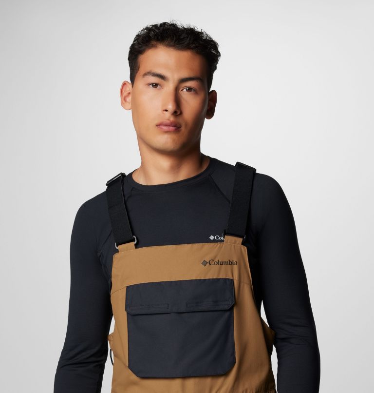 Men's Iceventure II Bib, Color: Delta, Black, image 5