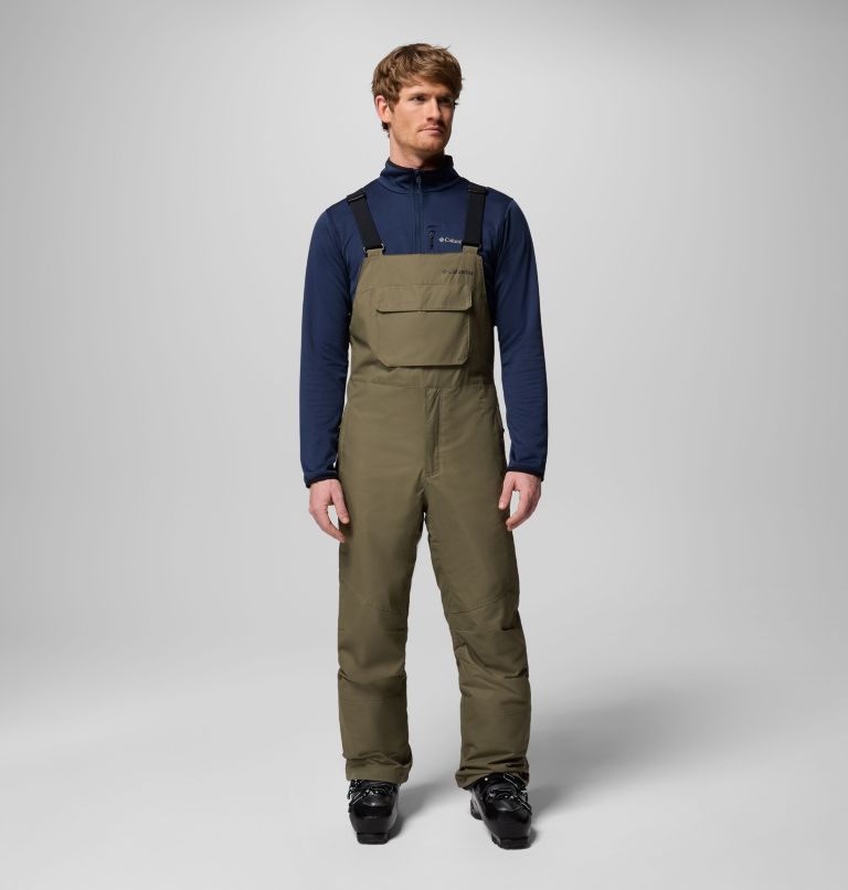 Men's Iceventure II Bib, Color: Stone Green, image 1