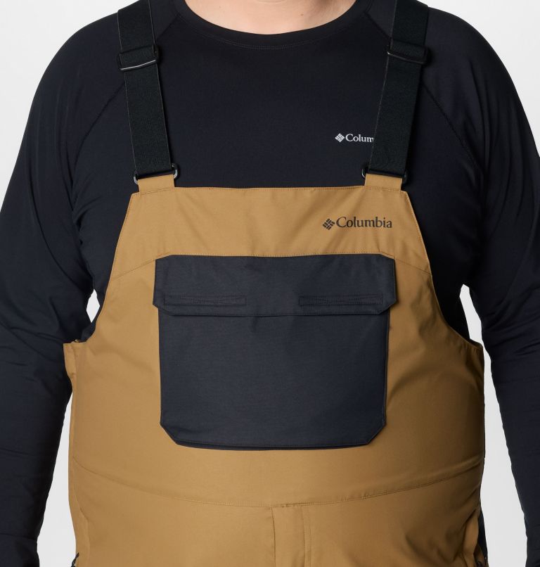 Men's Iceventure II Bib - Big, Color: Delta, Black, image 5