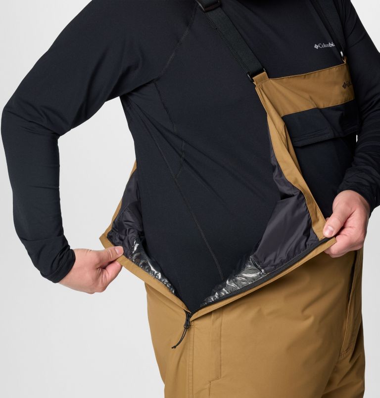 Men's Iceventure II Bib - Big, Color: Delta, Black, image 7