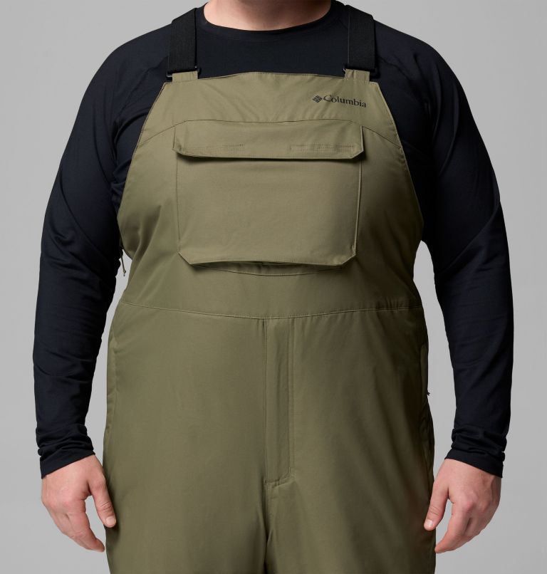 Men's Iceventure II Bib - Big, Color: Stone Green, image 6