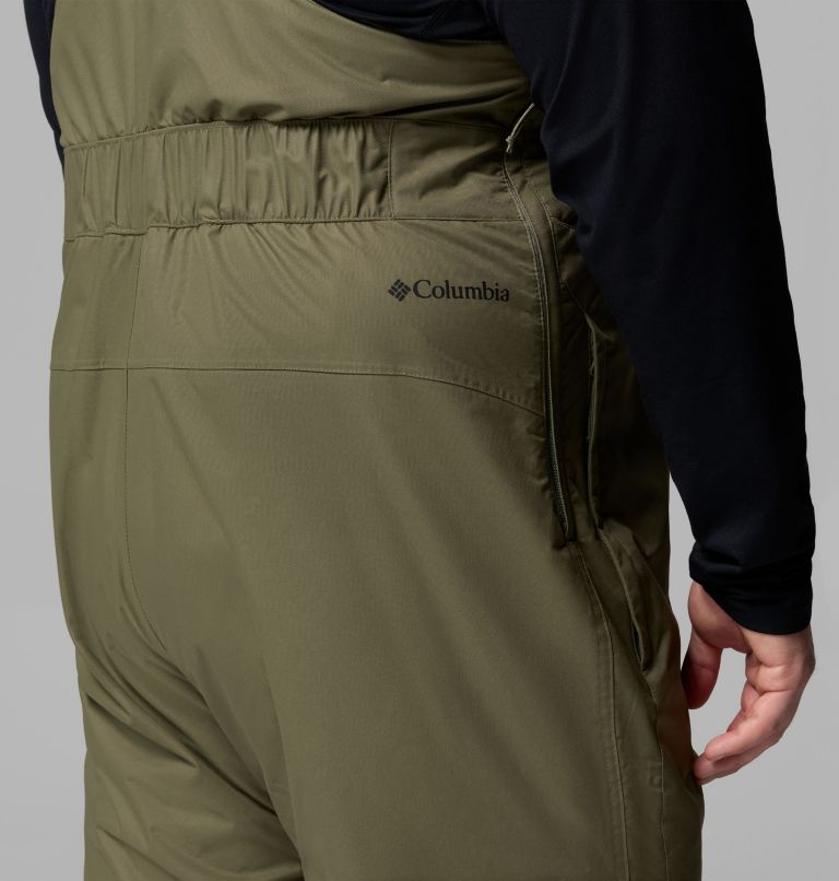 Men's Iceventure II Bib - Big, Color: Stone Green, image 9
