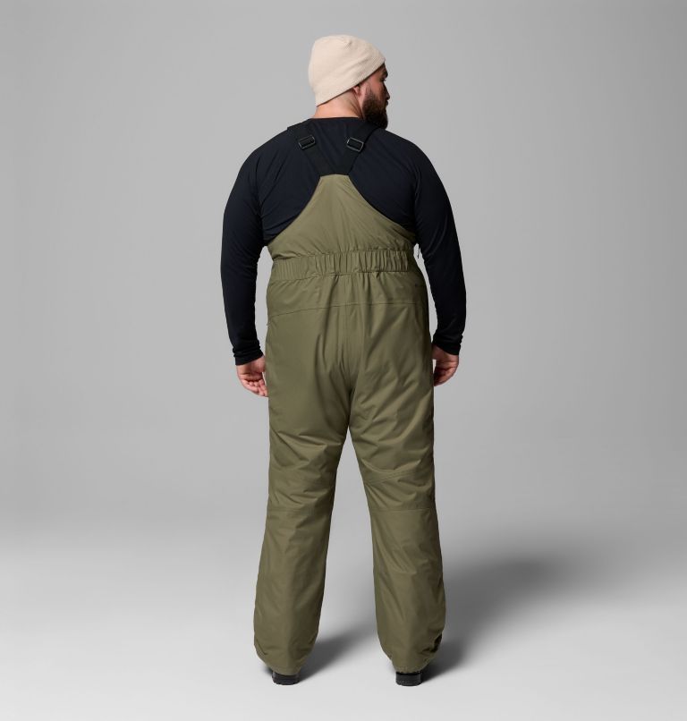 Men's Iceventure II Bib - Big, Color: Stone Green, image 3