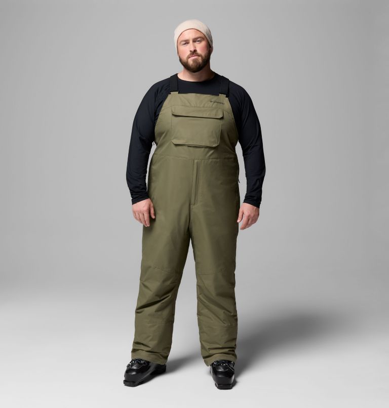Men's Iceventure II Bib - Big, Color: Stone Green, image 1