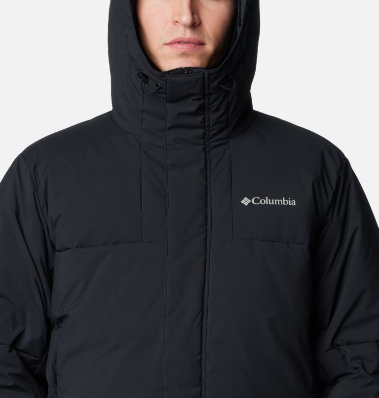 Manteau à capuchon Aldercrest II pour hommes, Color: Black, image 4