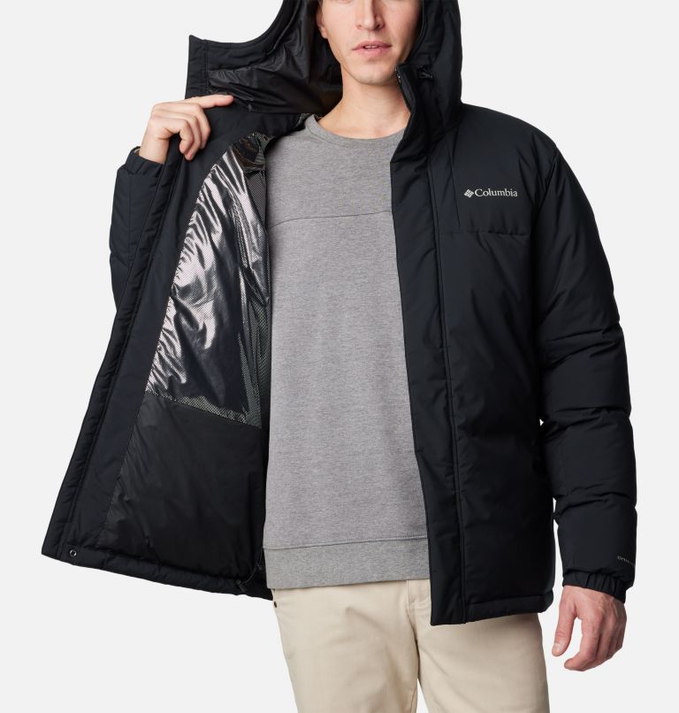 Manteau à capuchon Aldercrest II pour hommes, Color: Black, image 5