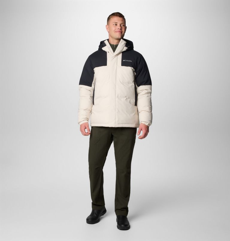 Manteau à capuchon Aldercrest II pour hommes, Color: Dark Stone, Black, image 3