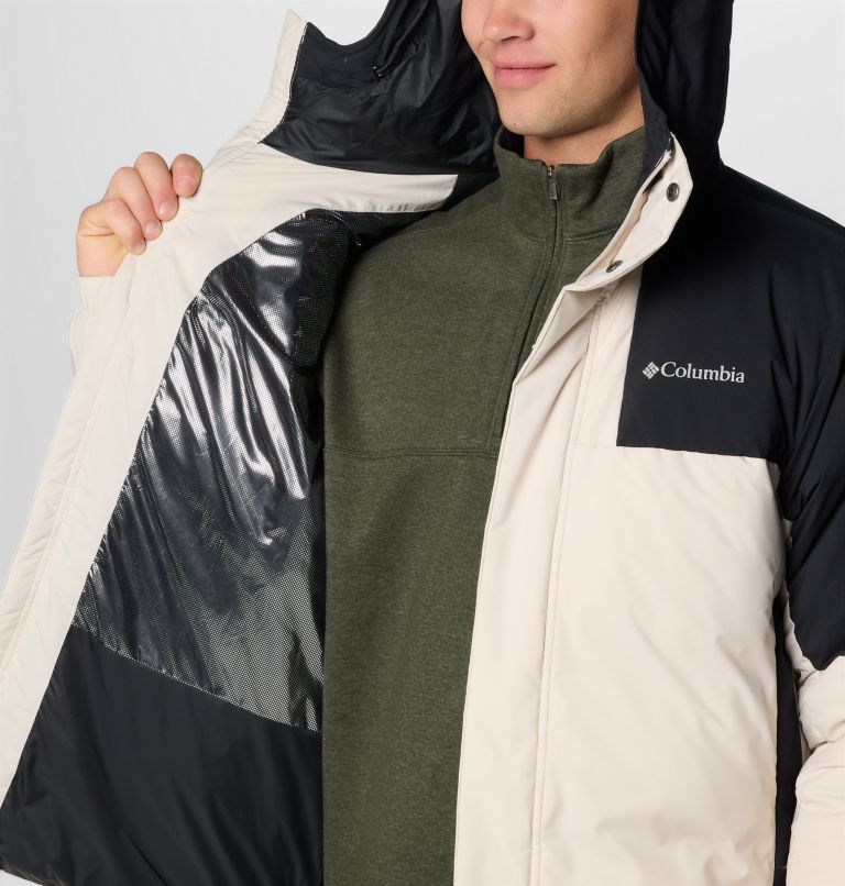 Manteau à capuchon Aldercrest II pour hommes, Color: Dark Stone, Black, image 6