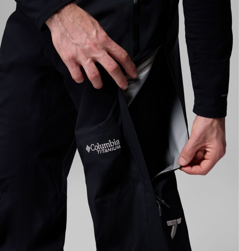 Pantalones de esquí impermeables Platinum Peak II 3L para hombre, Color: Black, image 7