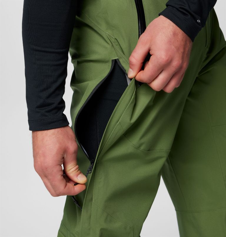 Men's Platinum Peak II 3L Pants, Color: Canteen, Black, image 8