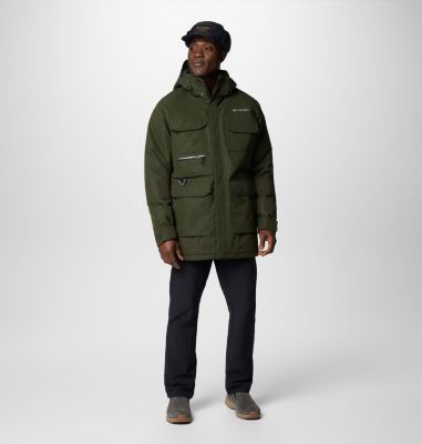 Men's Landroamer II Waterproof Parka, Color: Greenscape, image 3