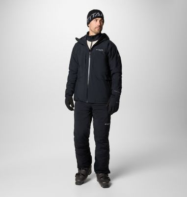 Men's Cirque Bowl Waterproof Insulated Ski Trousers, Color: Black, image 3