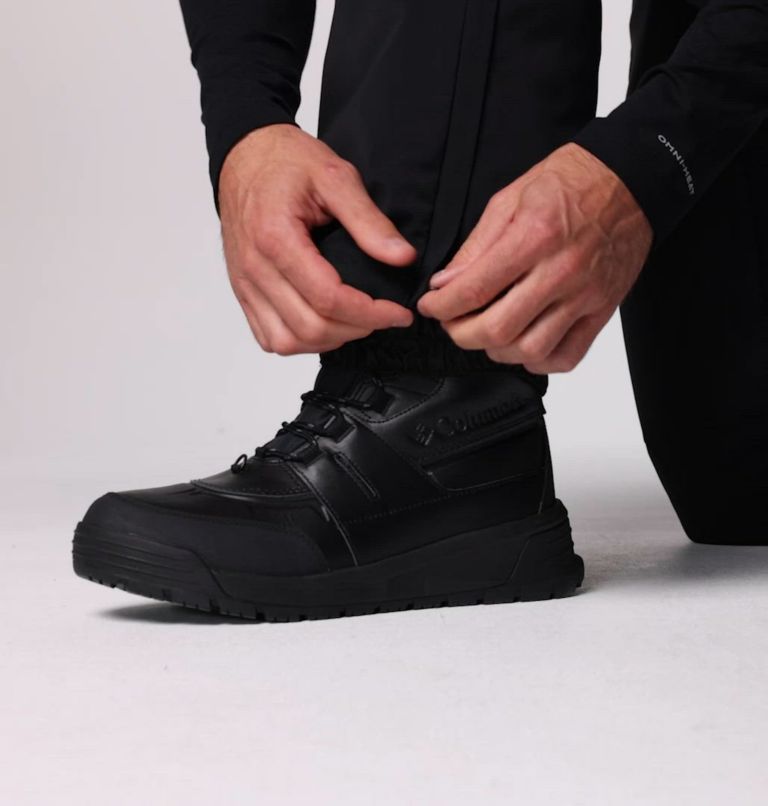 Men's Cirque Bowl Waterproof Insulated Ski Trousers, Color: Black