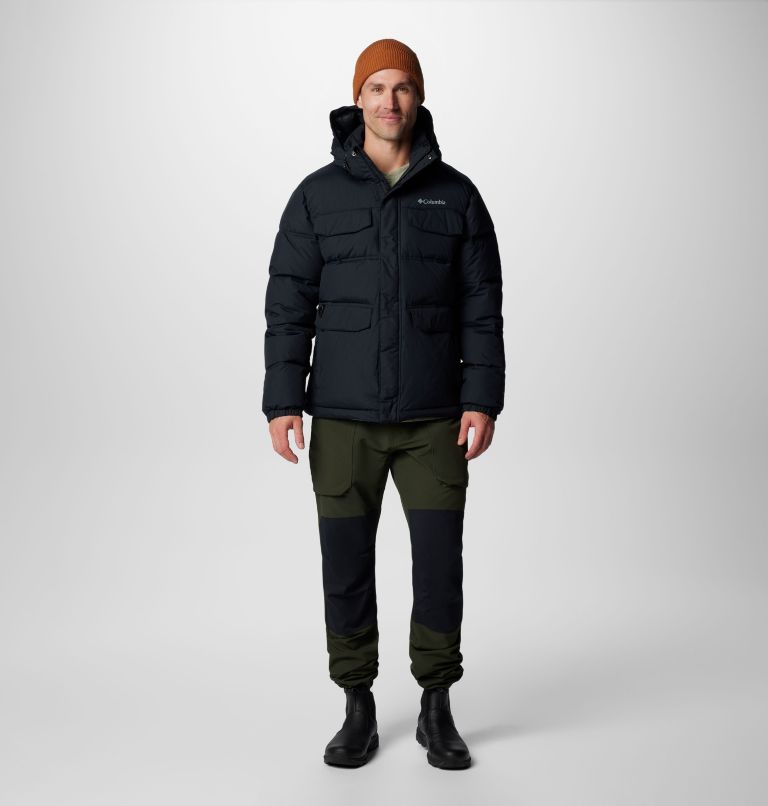 Columbia puffer coat mens best sale