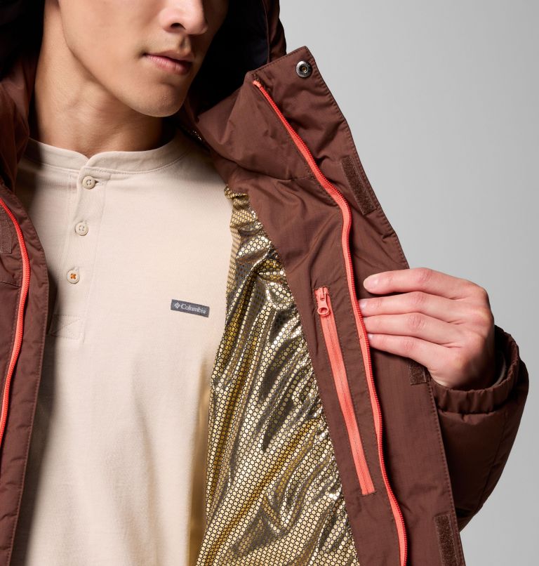 Men's Landroamer Puffer Jacket, Color: Tobacco, image 6