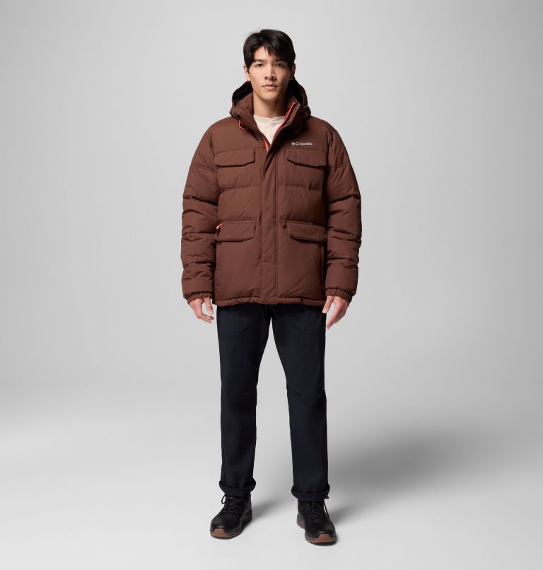 Men's Landroamer Puffer Jacket, Color: Tobacco, image 2