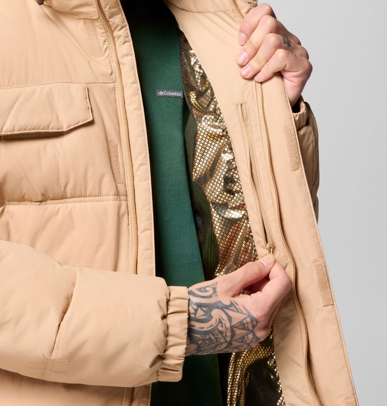 Men's Landroamer Puffer Jacket, Color: Canoe, image 6