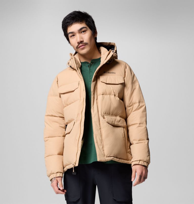 Men's Landroamer Puffer Jacket, Color: Canoe, image 10