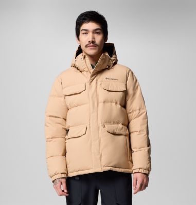 Men's Landroamer Puffer Jacket, Color: Canoe, image 3
