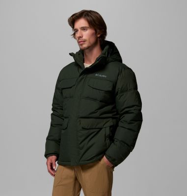 Landroamer Puffer-Jacke mit Kapuze für Männer, Color: Greenscape, image 7