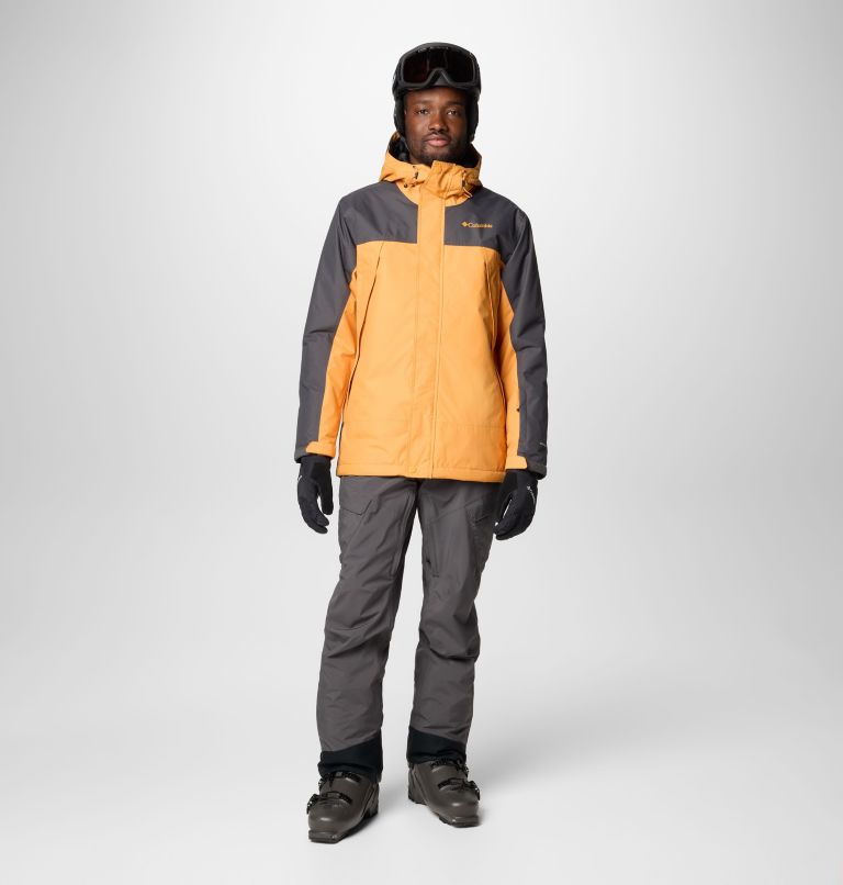 Men's Powder Stash II Waterproof Ski Trousers, Color: Shark, Black, image 3