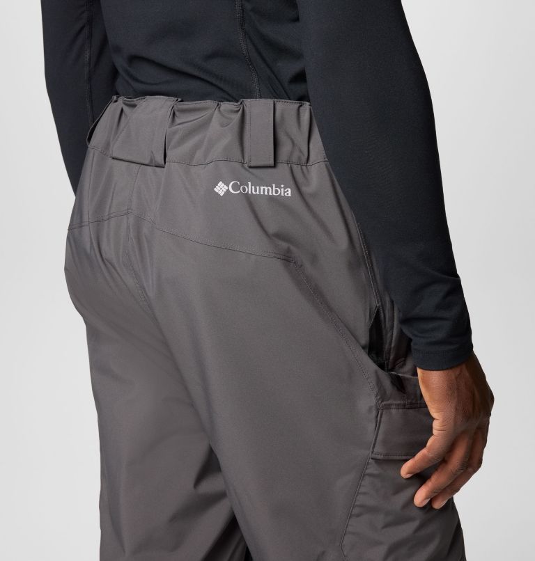 Men's Powder Stash II Waterproof Ski Trousers, Color: Shark, Black, image 5
