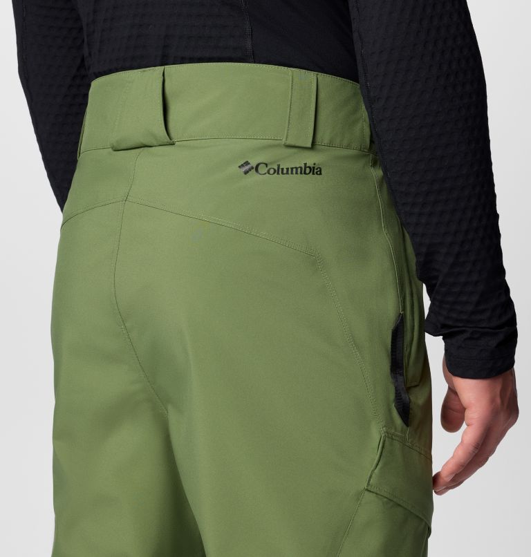 Men's Powder Stash II Waterproof Ski Trousers, Color: Canteen, Black, image 6