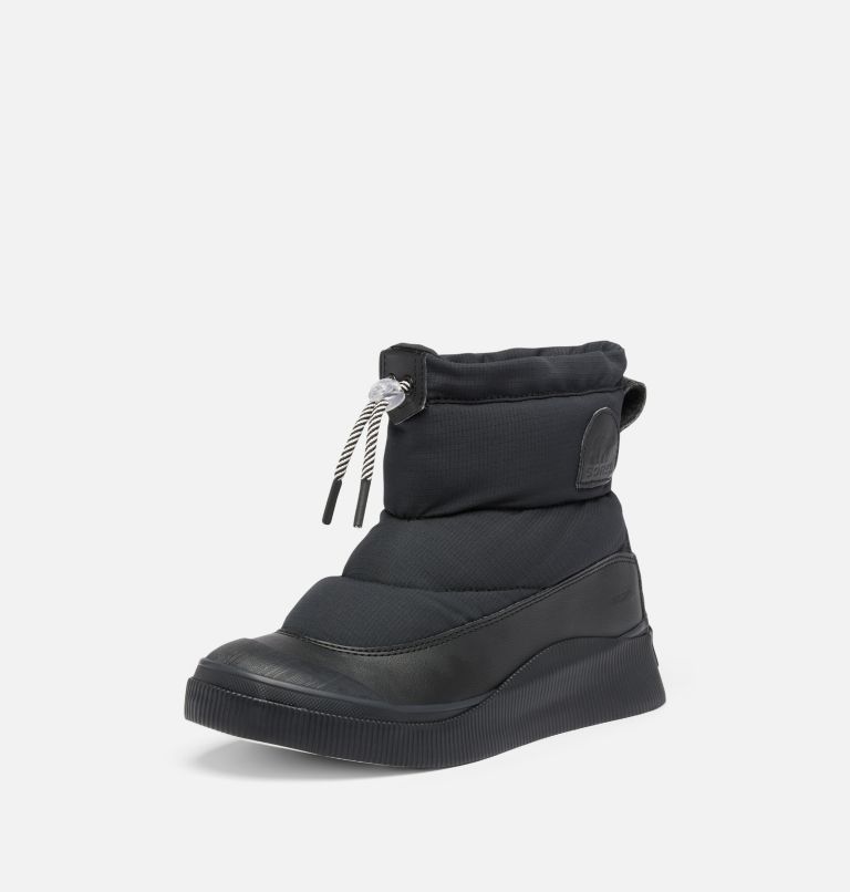 OUT N ABOUT IV Puffy Women's Waterproof Boot, Color: Black, Chalk, image 8