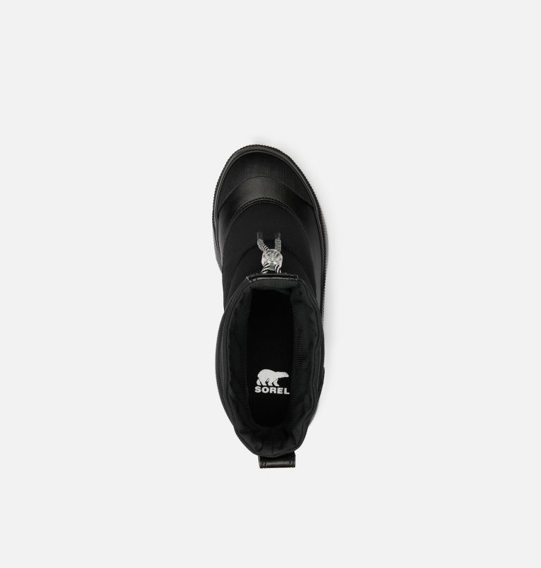 Women's OUT N ABOUT IV PUFFY Insulated Waterproof Boots, Color: Black, Chalk, image 5