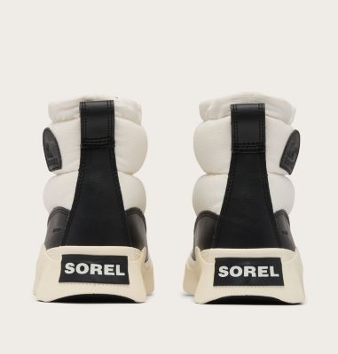 OUT N ABOUT IV Puffy Women's Waterproof Boot, Color: Sea Salt, Black, image 6