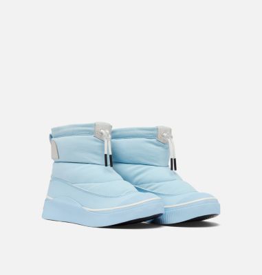 OUT N ABOUT IV Puffy Women's Waterproof Boot, Color: Arctic Sea, Chalk, image 6