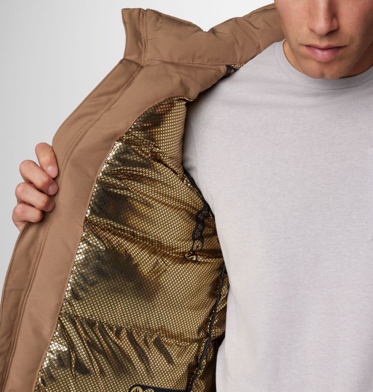 Men's Marquam Peak Fusion II Hooded Parka, Color: Delta, Black, image 9