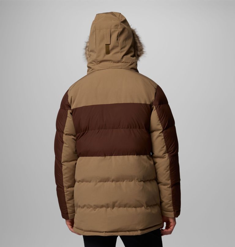 Men's Marquam Peak Fusion II Hooded Parka, Color: Delta, Tobacco, image 3