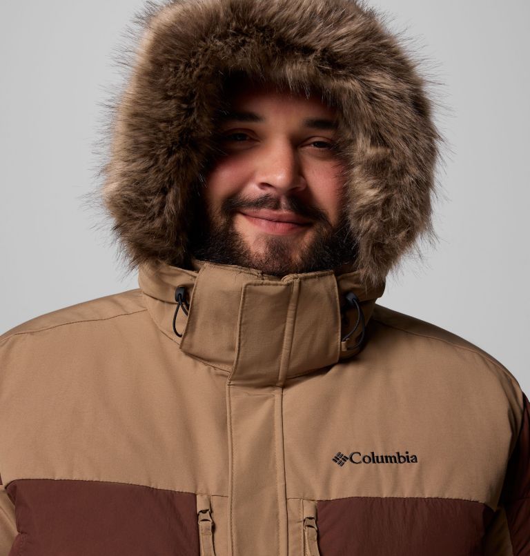Men's Marquam Peak Fusion II Parka - Big, Color: Delta, Tobacco, image 7