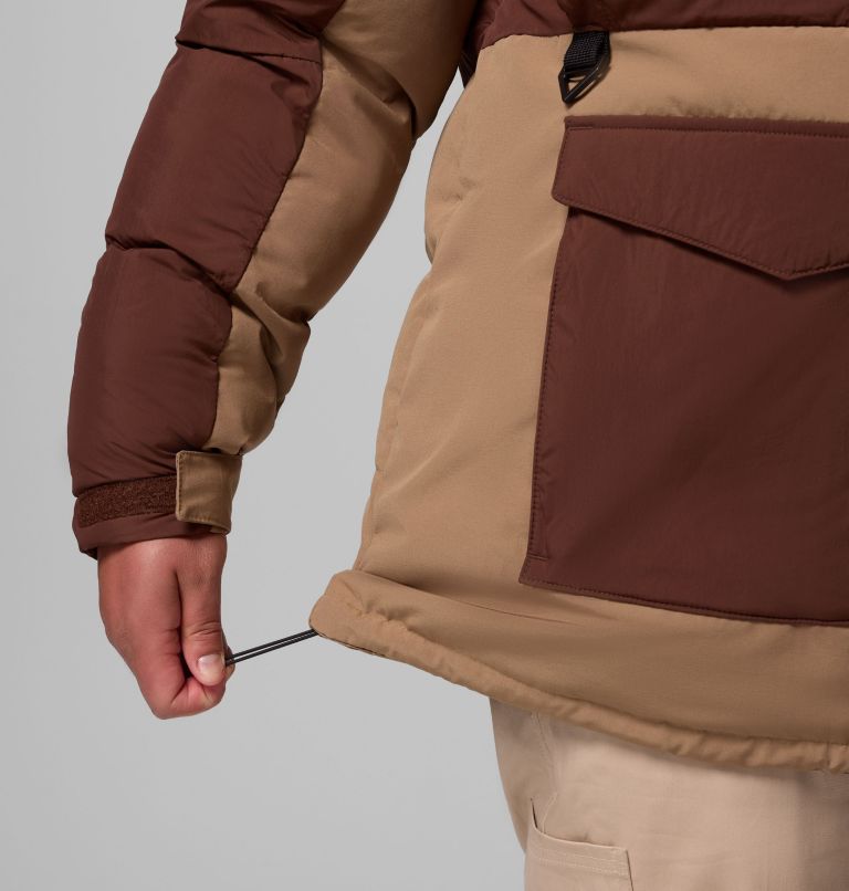 Men's Marquam Peak Fusion II Parka - Big, Color: Delta, Tobacco, image 9