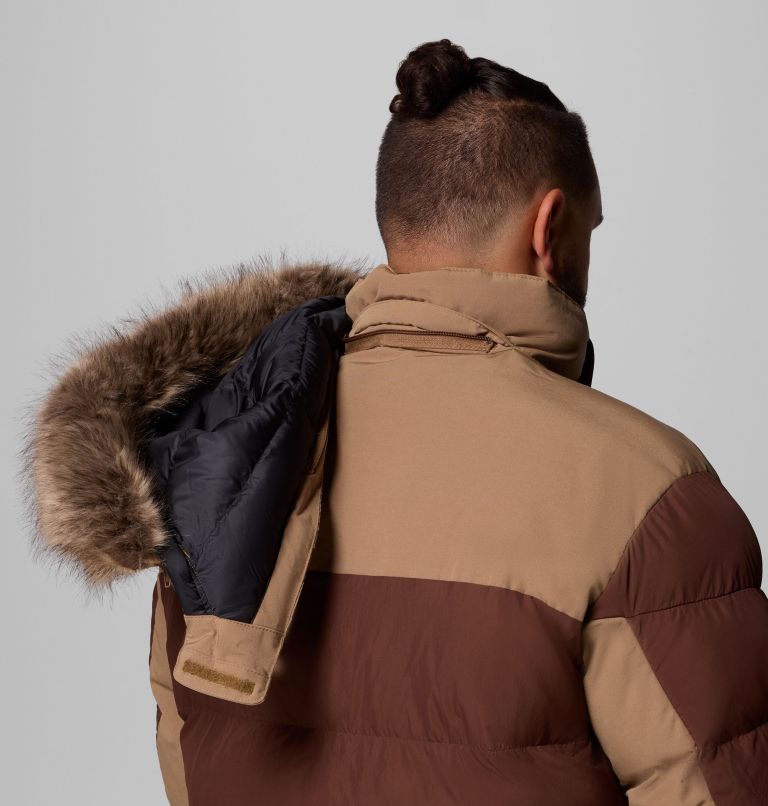 Men's Marquam Peak Fusion II Parka - Big, Color: Delta, Tobacco, image 11