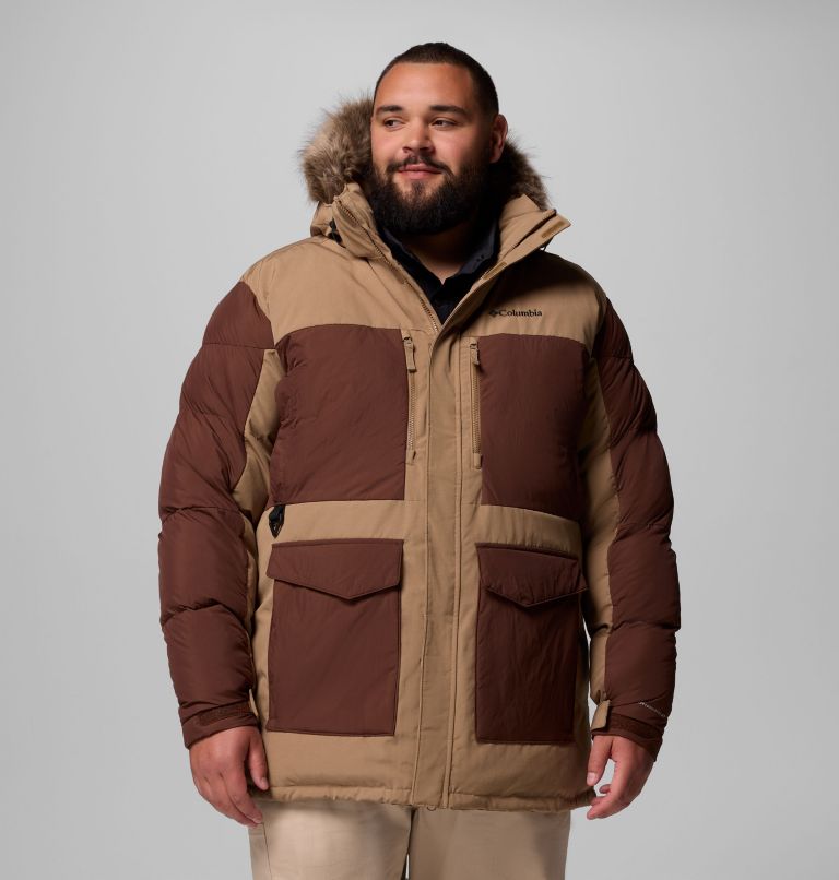 Men's Marquam Peak Fusion II Parka - Big, Color: Delta, Tobacco, image 1