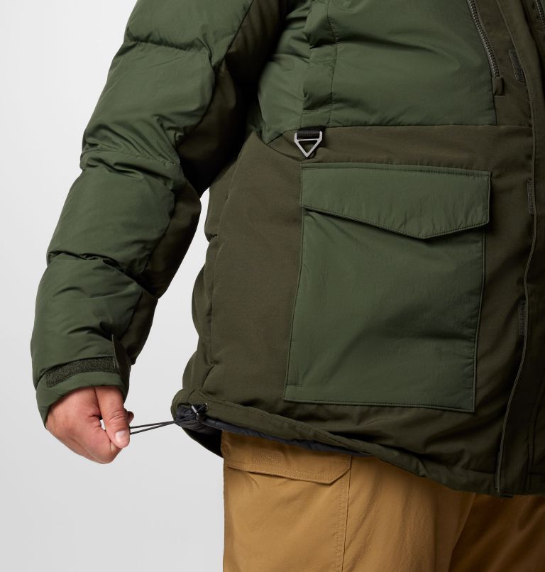 Men's Marquam Peak Fusion II Parka - Big, Color: Greenscape, image 9