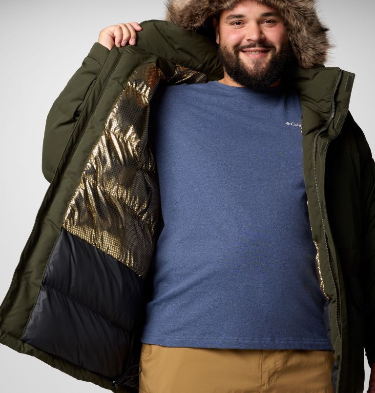 Men's Marquam Peak Fusion II Parka - Big, Color: Greenscape, image 10