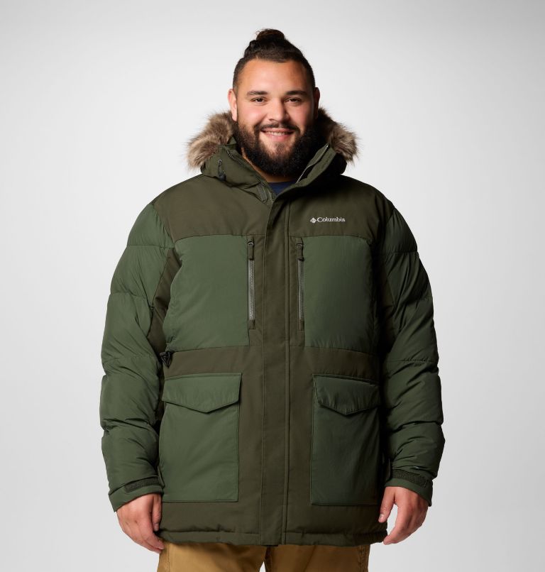 Men's Marquam Peak Fusion II Parka - Big, Color: Greenscape, image 1