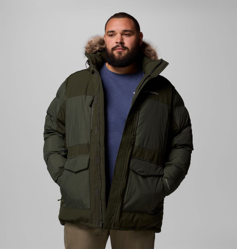 Men's Marquam Peak Fusion II Parka - Big, Color: Greenscape, image 5