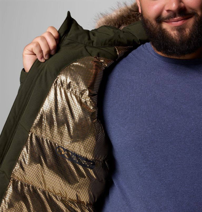 Men's Marquam Peak Fusion II Parka - Big, Color: Greenscape, image 6