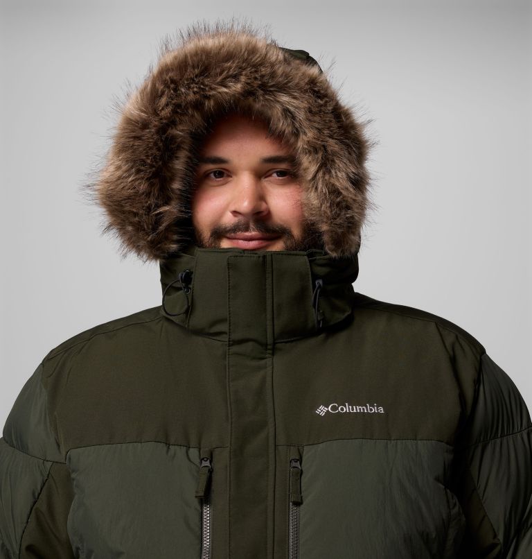 Men's Marquam Peak Fusion II Parka - Big, Color: Greenscape, image 7