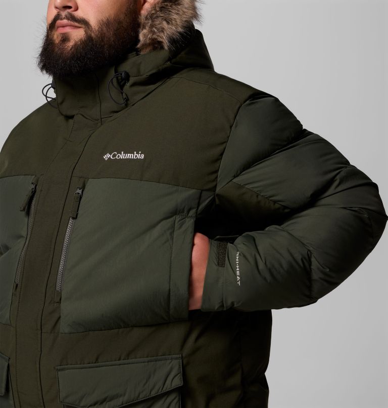Men's Marquam Peak Fusion II Parka - Big, Color: Greenscape, image 8