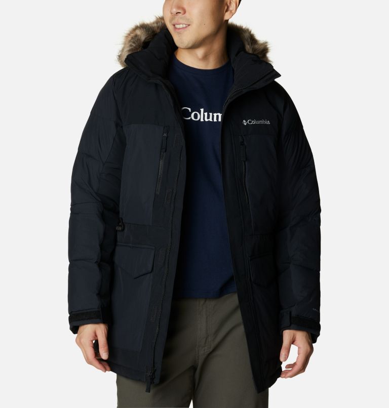 Men's Marquam Peak Fusion II Parka - Tall, Color: Black, image 11