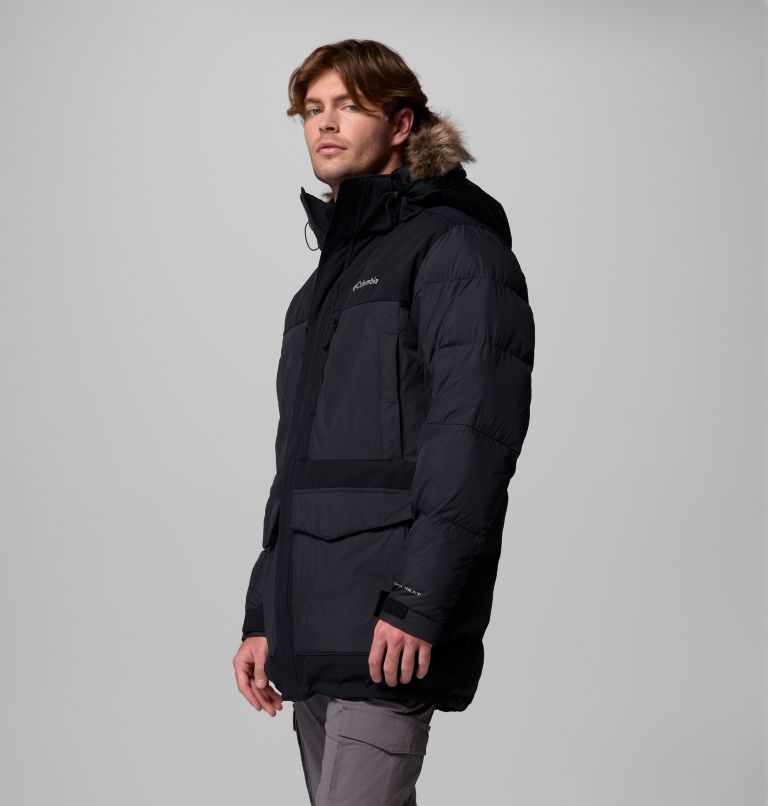 Men's Marquam Peak Fusion II Parka - Tall, Color: Black, image 4