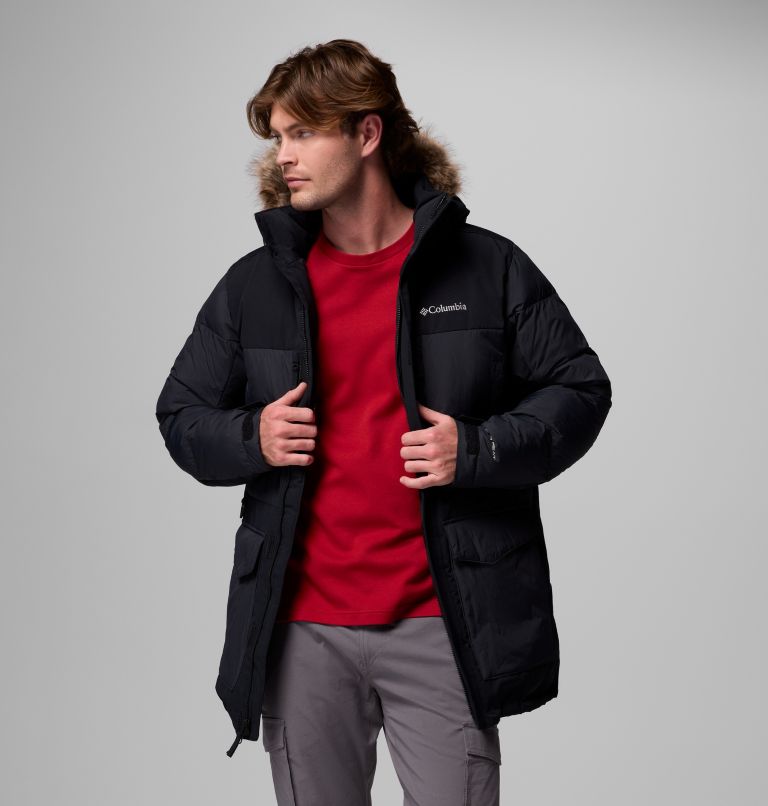 Men's Marquam Peak Fusion II Parka - Tall, Color: Black, image 5
